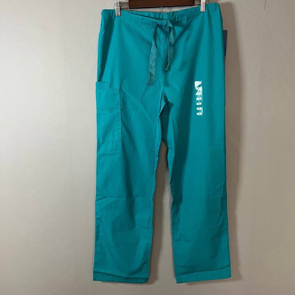Cherokee Scrubs Women Pants Small Medical Scrubs Workwear Blue